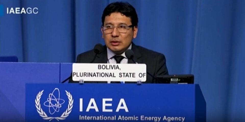 Bolivia participa de la 67° Reunión Ordinaria del OIEA con presentación de avances de su Programa Nuclear