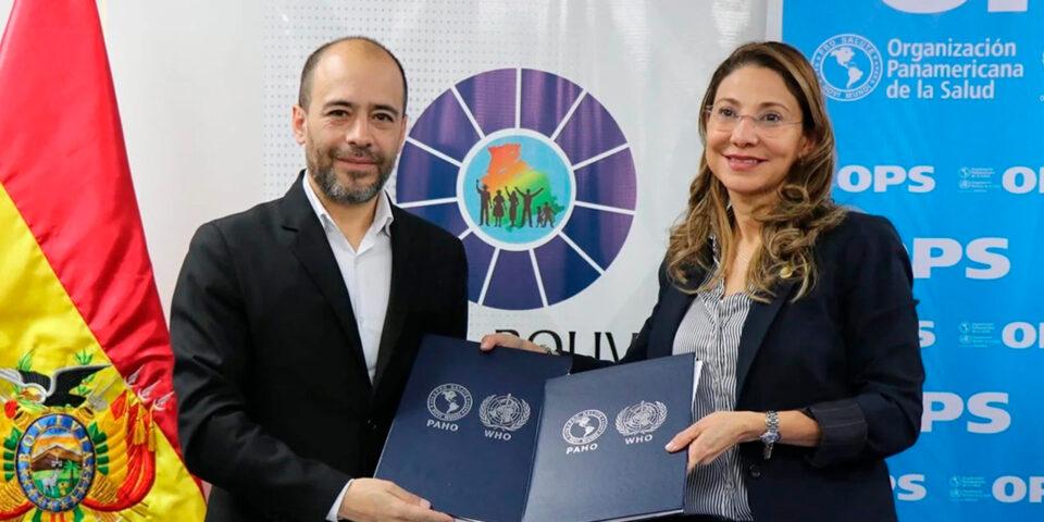 La FAM-Bolivia y la OPS suscriben acuerdo técnico para reforzar las políticas de salud 
