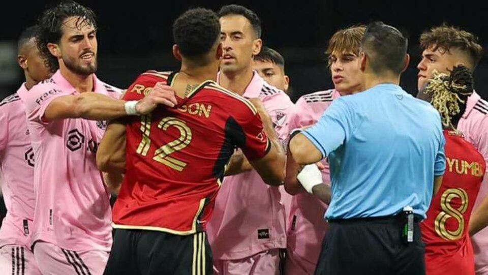 Sin Messi, Inter Miami fue goleado (5-2) en Atlanta y se aleja de los playoffs