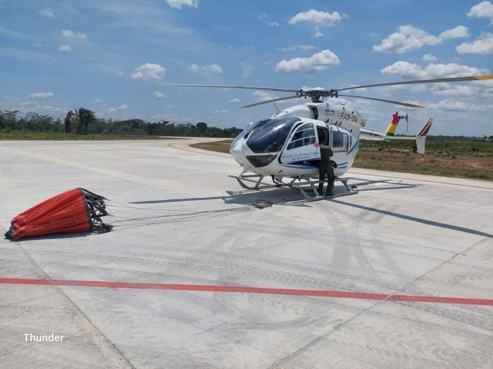 Chile envía ayuda a Bolivia para combatir incendios activos