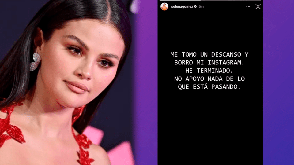 Selena Gomez anuncia que eliminará su Instagram