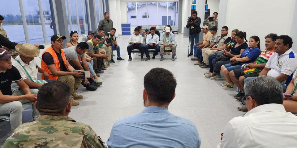 Presidente Arce moviliza fuerzas conjuntas para combatir incendios en Beni y La Paz