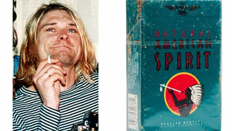 Subastan un paquete de cigarrillos de Kurt Cobain