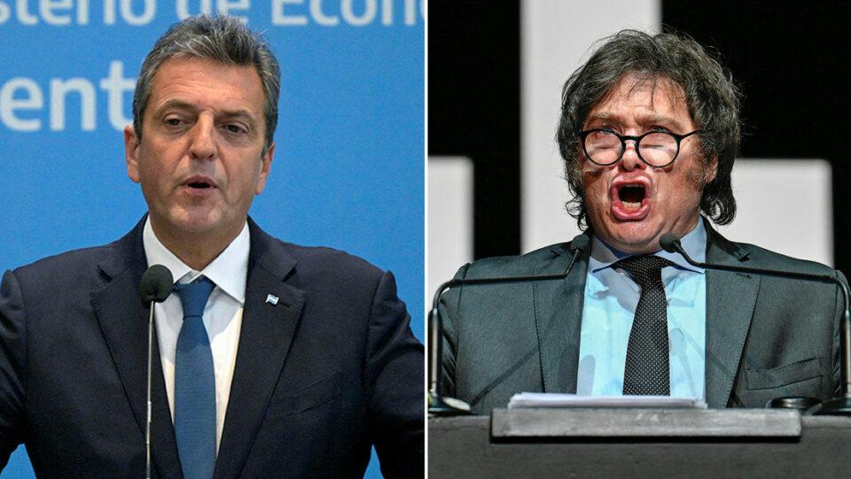 A 12 días de las elecciones en Argentina, encuestas pronostican empate entre Massa y Milei