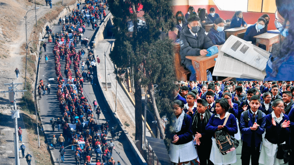 Educación no descarta suspender clases, pide tolerancia para estudiantes en el centro paceño