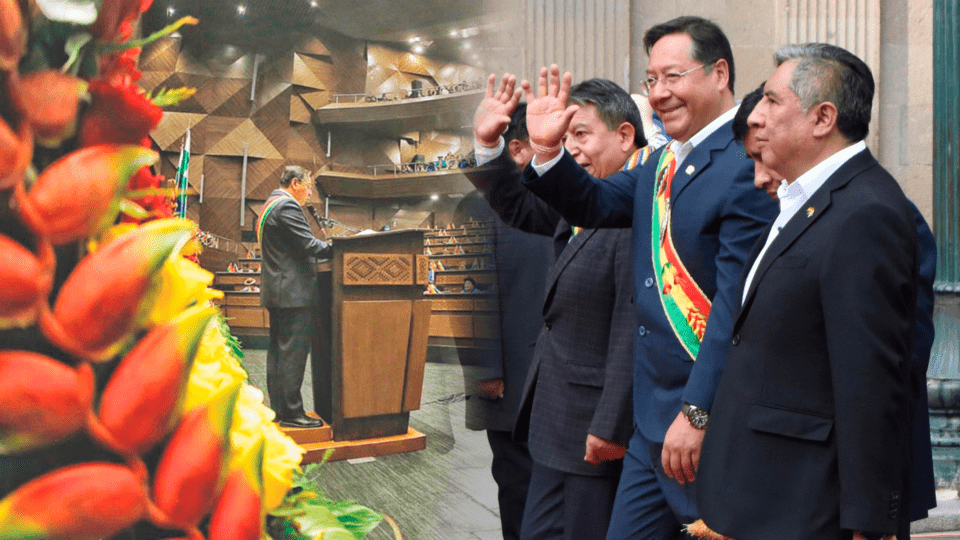 Discurso del presidente Luis Arce llama a la acción y a la justicia social en Bolivia