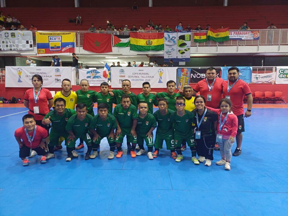 Bolivia hace historia en el Mundial de Fútbol de Talla Baja al llegar a cuartos de final