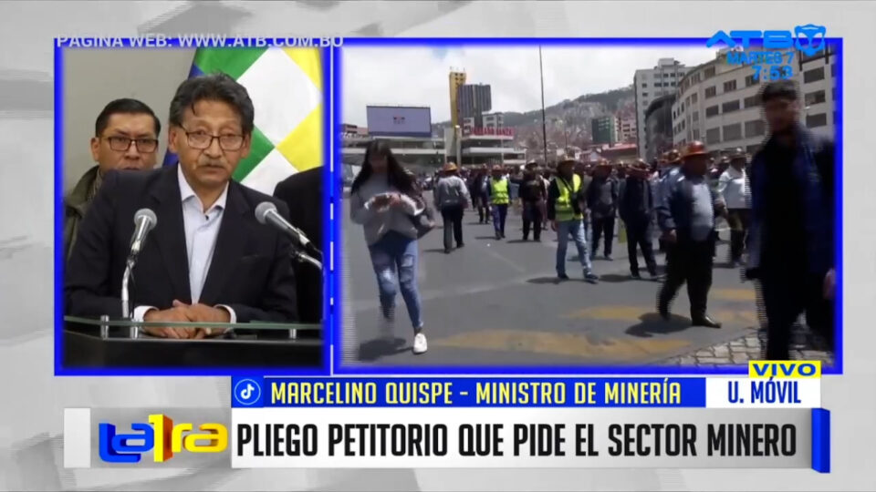 Gobierno insta a cooperativistas mineros a reflexionar y se pronuncia sobre el pliego petitorio