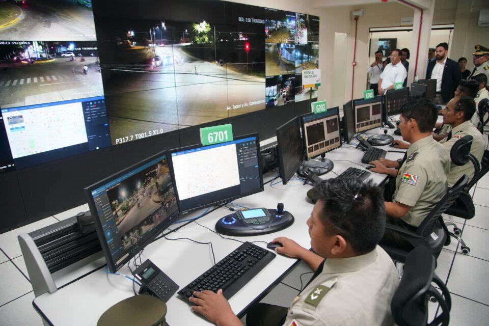 Entra en operaciones el centro de vigilancia policial en Trinidad