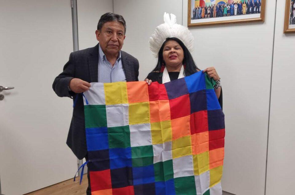 Vicepresidente de Bolivia impulsa acuerdos estratégicos en su Visita Oficial a Brasil