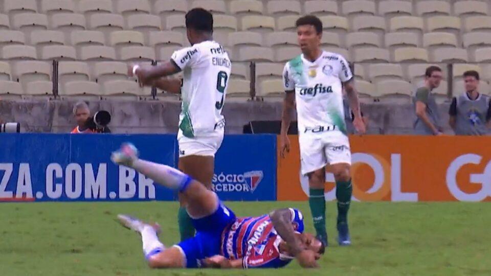 Polémico momento que se vivió en el fútbol brasileño