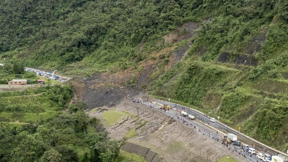 Derrumbes afectaron menos del 1% de la vía de El Sillar en diciembre