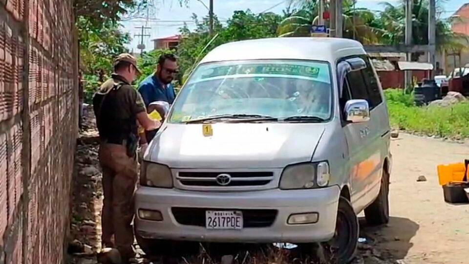 Acribillan a un hombre frente a sus hijos en Cochabamba