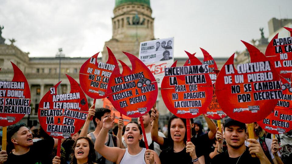 Milei se enfrentará este miércoles a un paro nacional. ATB Digital