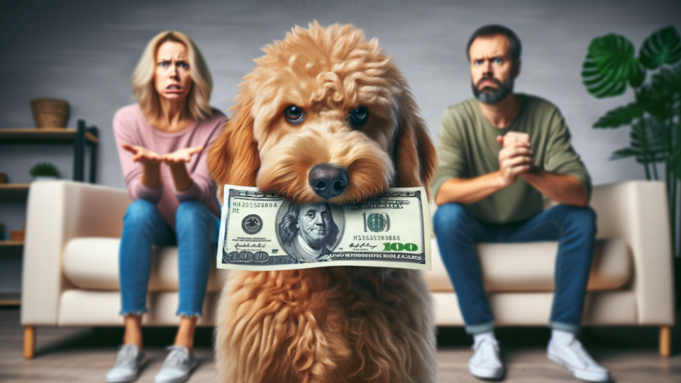 Un perrito se comió $ 4,000 de sus dueños