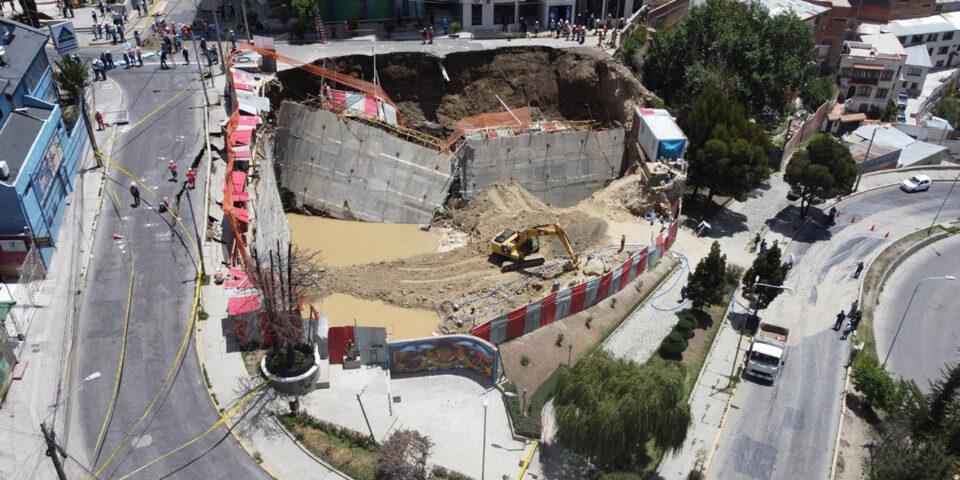 EPSAS aclara que ruptura de tuberías en la 20 de Octubre fue por la caída de un muro