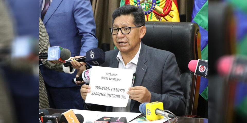 Ministerio de Educación habilita tres números telefónicos para la atención de reclamos