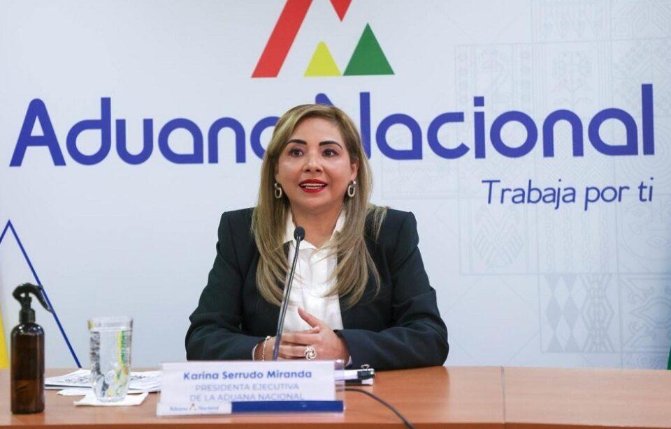 La recaudación aduanera en 2023 superó en 6,7% la meta al llegar a los Bs 18.411 millones,