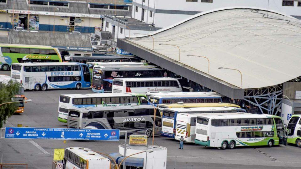 La Terminal de Buses de Cochabamba