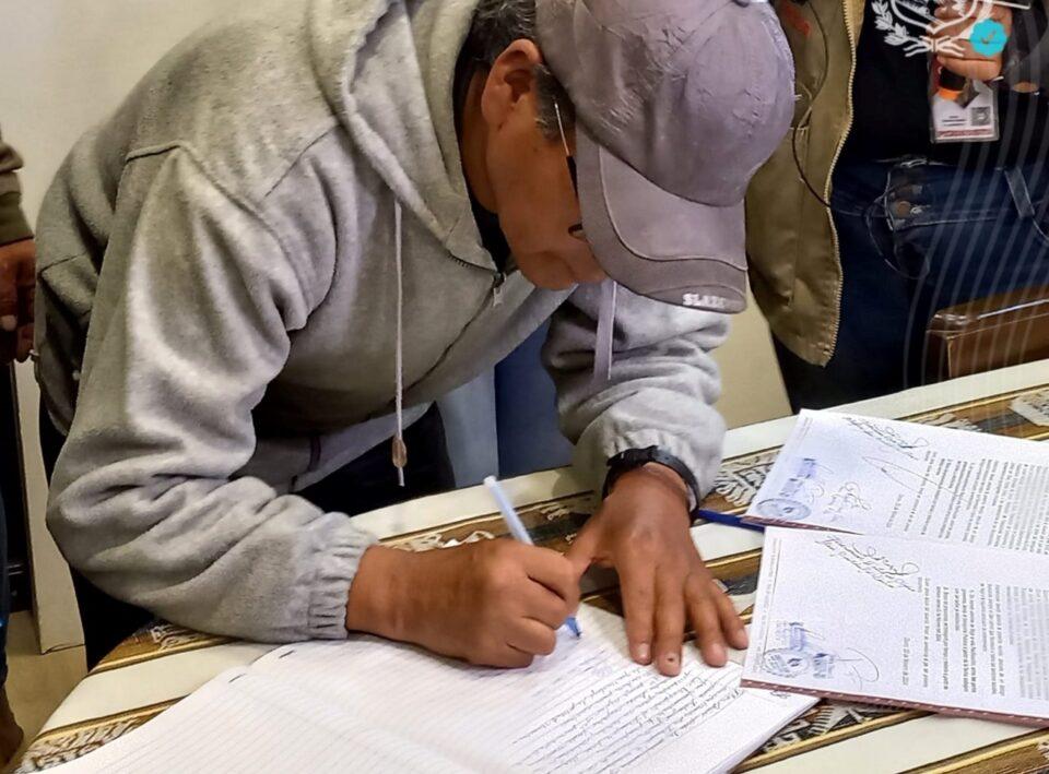 Los choferes y la Alcaldía de Oruro llegan a un acuerdo