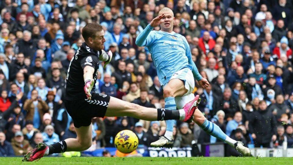 Con Erling Haaland como figura del partido, Manchester City venció 2-0 al Everton