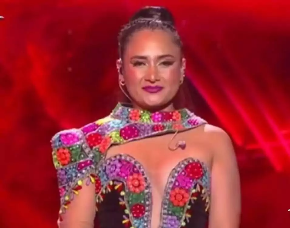 La cantante boliviana Gardenia obtiene la segunda puntuación más alta de la noche en Viña del Mar