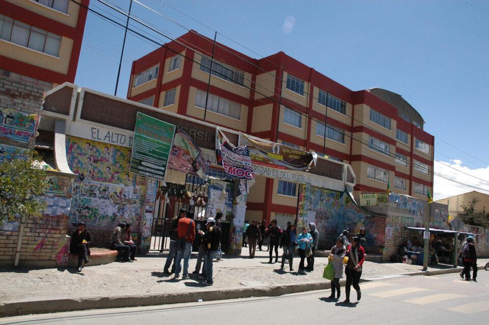 La Universidad Pública de El Alto llegó a 80.000 matriculados en el 2023