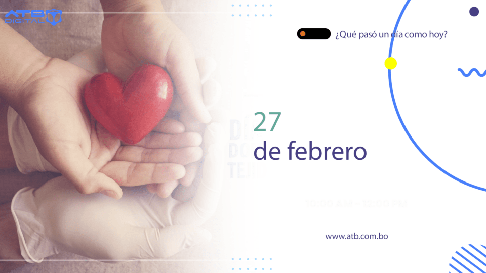 El 27 de febrero se celebra el Día Internacional del Trasplante de Órganos y Tejidos, según Servicios de Salud, destacando la importancia de esta fecha para concientizar sobre la donación y el trasplante de órganos.