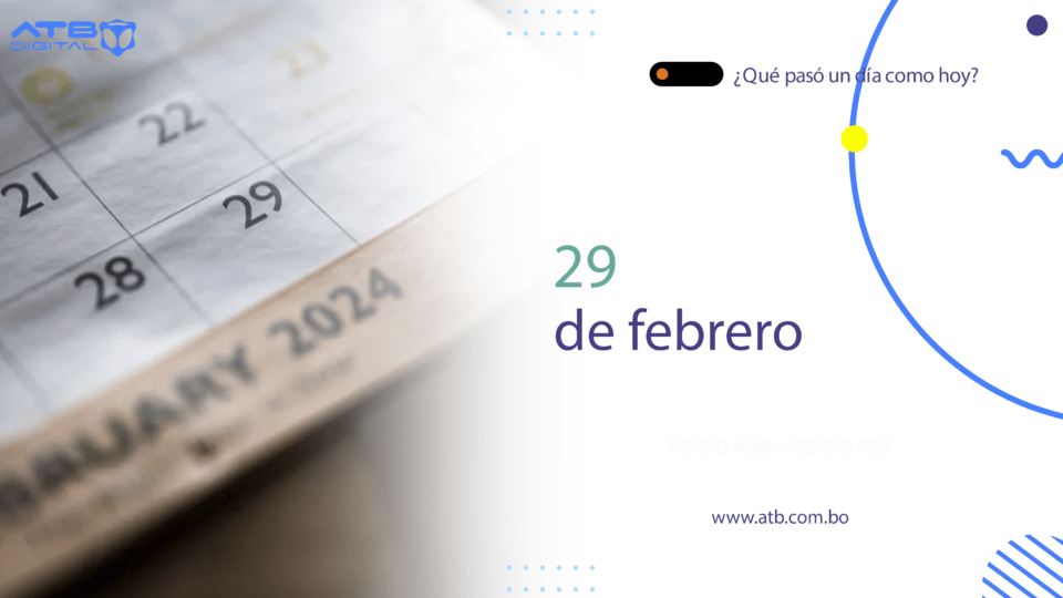 Este jueves 29 de febrero del 2024 marca la llegada de un nuevo Día Bisiesto, una ocasión especial que ocurre cada cuatro años y que ha sido testigo de grandes acontecimientos a lo largo de la historia.