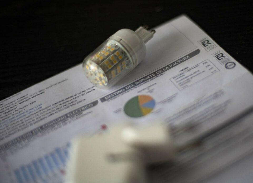 Desde el 1 de marzo se incrementará el IVA en la factura de luz en España