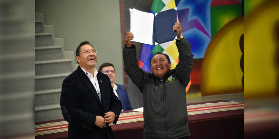 Ejecutivo promulga ley para financiar la ampliación a ocho carriles de la carretera La Paz – Oruro