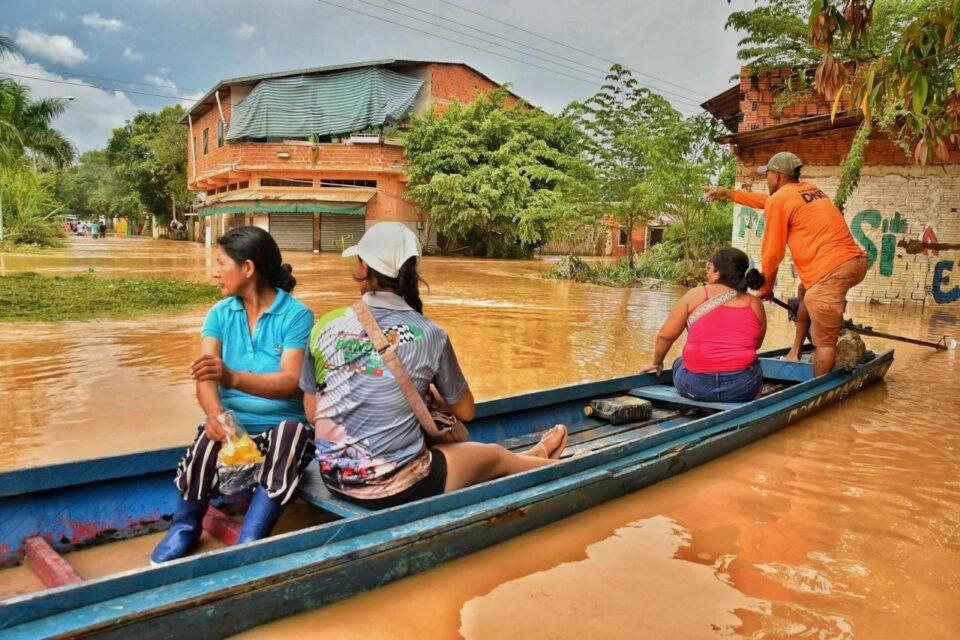 El Ministerio de Trabajo dispone tolerancia laboral en Cobija debido a desborde del río Acre