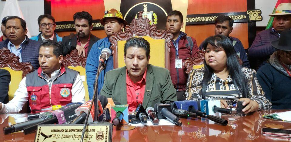 El COED La Paz descarta ser declarada en desastre