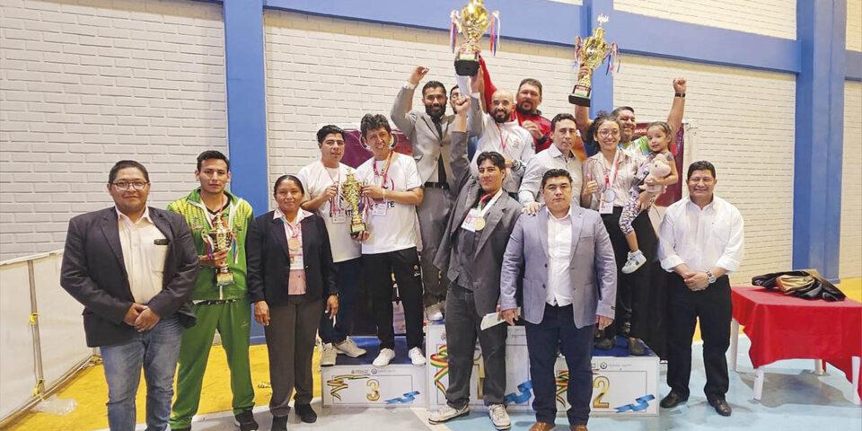 Cochabamba gana el Nacional de Karate