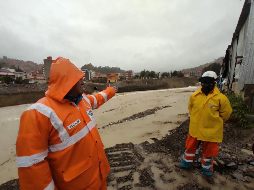 Alcaldía de La Paz señala que el sistema de monitoreo no funcionó adecuadamente en el rio Aruntaya