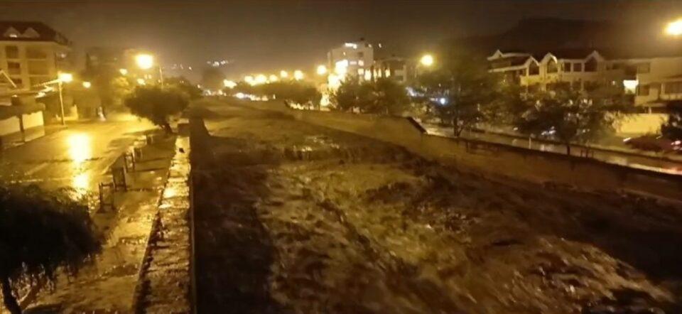 Intensa lluvia en La Paz provoca cortes de energía y daños en infraestructura eléctrica