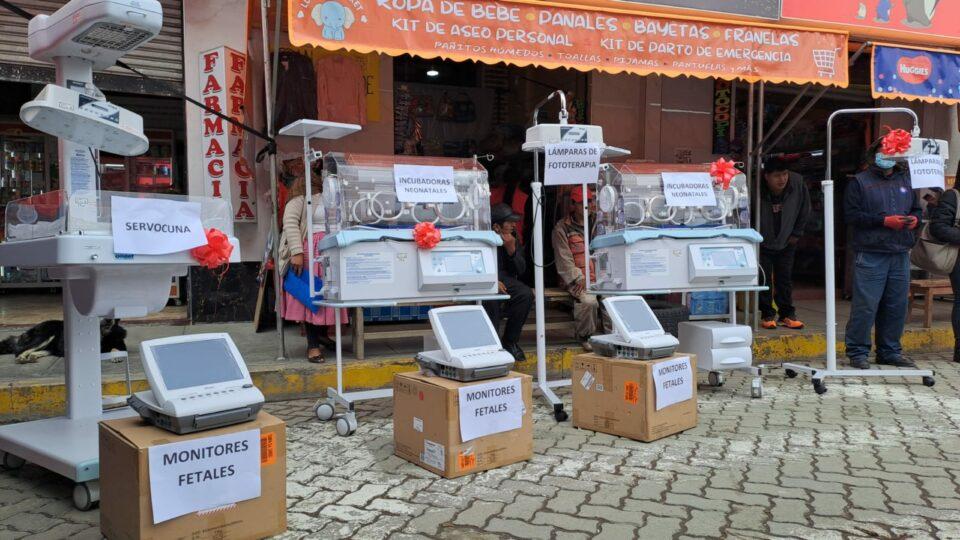 El Hospital Corea recibe equipamiento hospitalario por un valor de Bs 1,6 millones