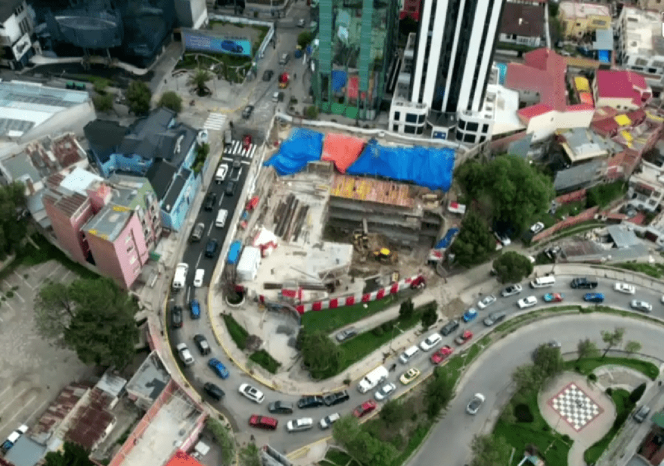 La Paz reabre la avenida 20 de Octubre al tráfico vehicular