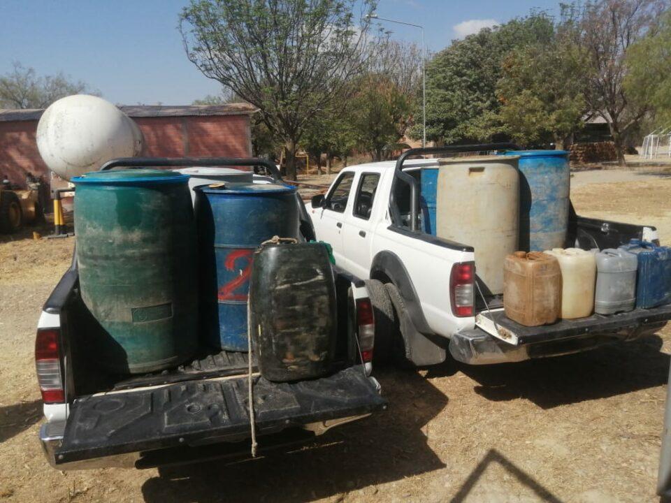 ANH comisa más de 1.000 litros de combustible trasladados de manera ilegal en Tarija