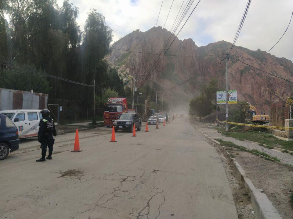 La Alcaldía de La Paz rehabilita la ruta a Mallasa