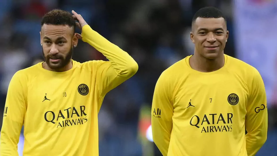 Neymar responde con un insulto a un elogio a Mbappé en las redes sociales