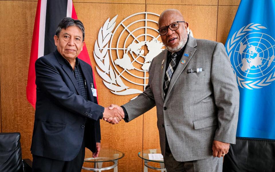 Presidente de NNUU destaca aporte de Choquehuanca para trabajar hacia la inclusión activa de los pueblos indígenas