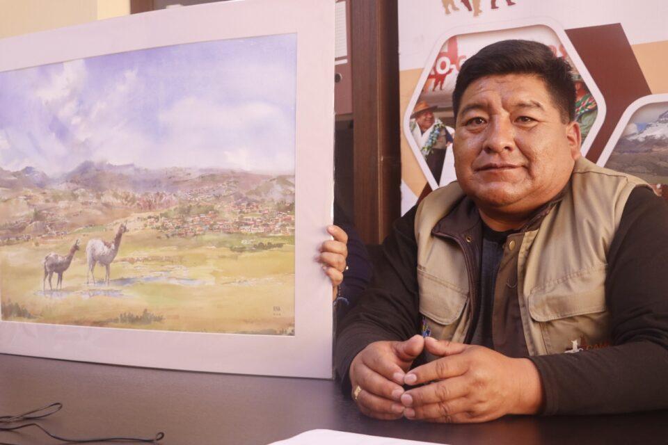 Artistas plásticos de Bolivia presentarán una exposición sobre camélidos en Estados Unidos