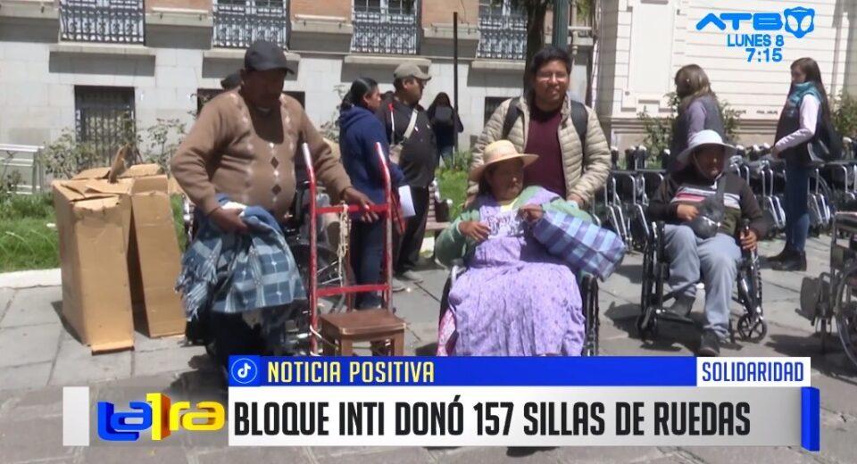 Bloque INTI Dona 157 Sillas para la Festividad del Gran Poder
