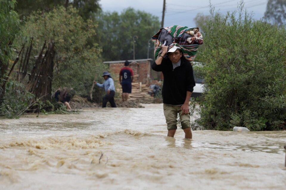 Senamhi activa alerta en Cochabamba por desborde de ríos