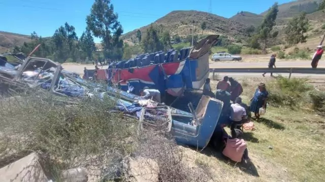 Accidente en la carretera Tarvita-Sucre deja cuatro fallecidos