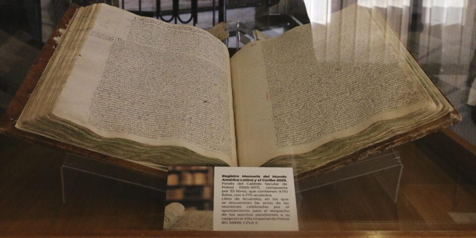 FC-BCB alista documentos para el programa Memoria del Mundo