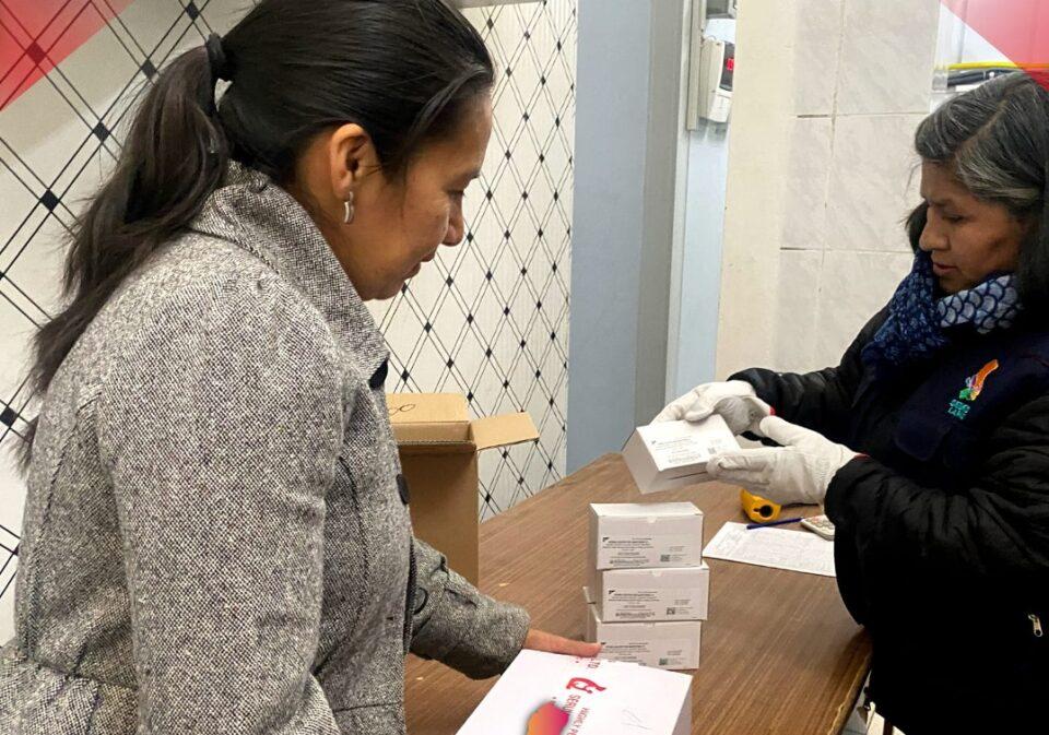 La Paz recibe 537.012 dosis más contra la influenza