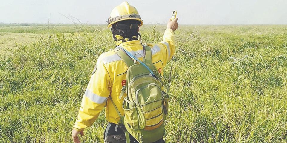 Incendio del sur de Brasil amenaza región fronteriza de San Matías