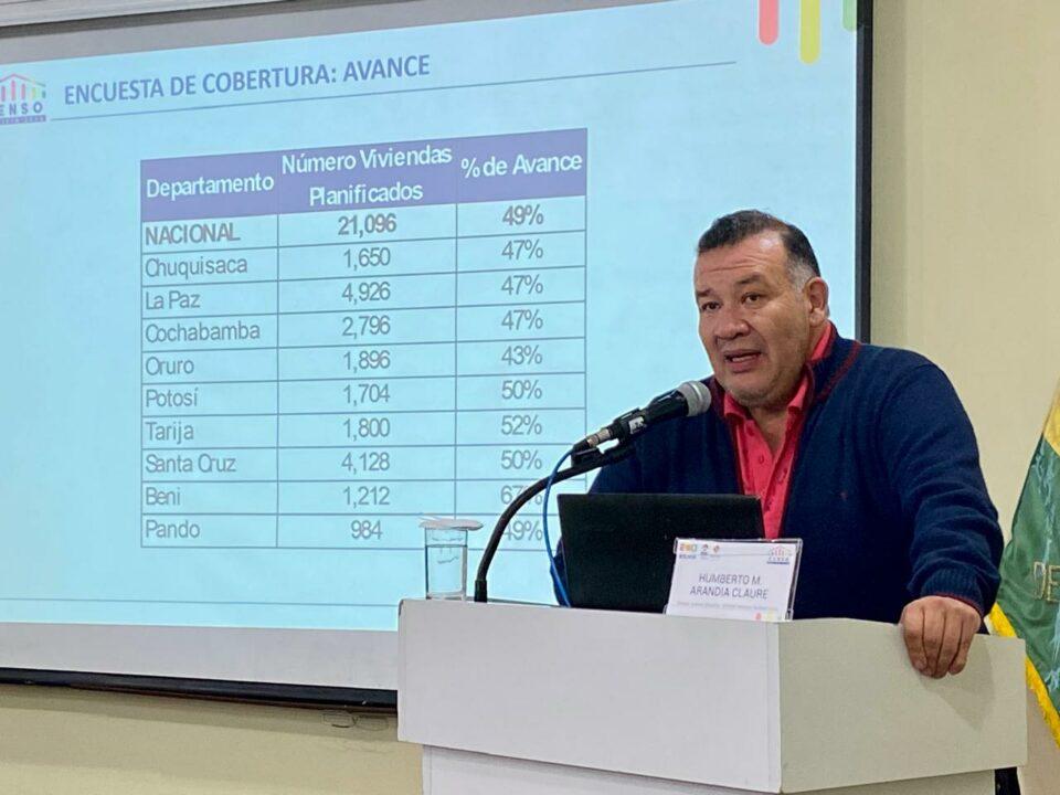 INE indica que la encuesta de Cobertura Censal llega al 49%